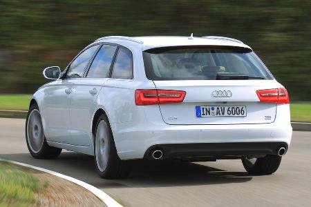 Audi A6 Avant, Heckansicht