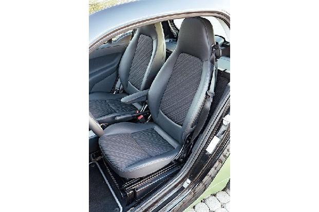 Smart Fortwo, Fahrersitz