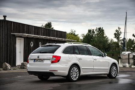 Skoda Superb Combi, Heckansicht