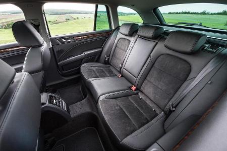 Skoda Superb Combi, Rcksitze