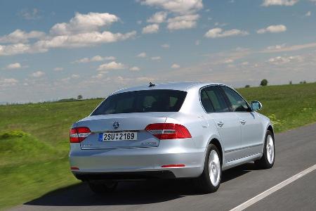 Skoda Superb Combi, Heckansicht