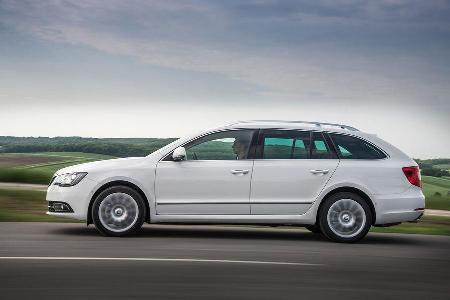 Skoda Superb Combi, Seitenansicht
