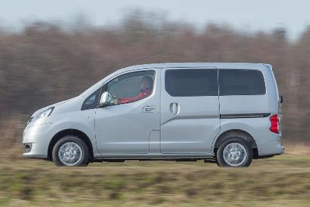 Nissan NV 200 Evalia DCI 110, Seitenansicht