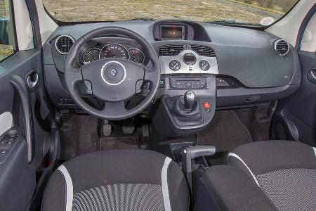 Renault Kangoo dCi 90, Cockpit, Lenkrad