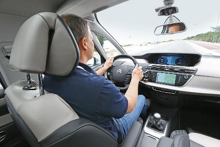 Citron C4 Picasso, Cockpit, Fahrer