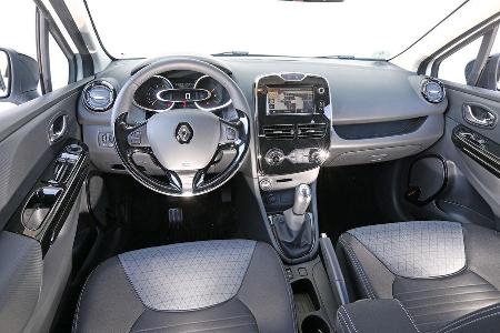 Renault Clio dCi 90 Luxe, Cockpit, Lenkrad