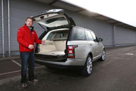 Range Rocer TDV8, Heckansicht, Heckklappe, Jens Dralle