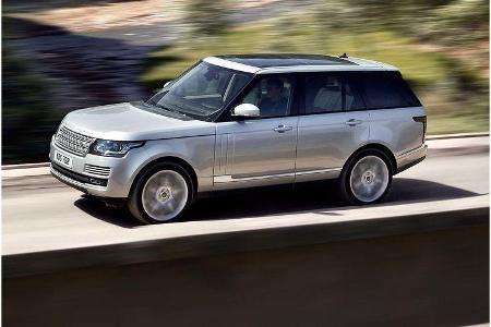 Der Range Rover bietet einen hohen Langstreckenkomfort.