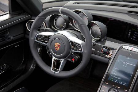 Porsche 918 Spyder, Lenkrad