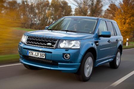 Land Rover Freelander, Frontansicht