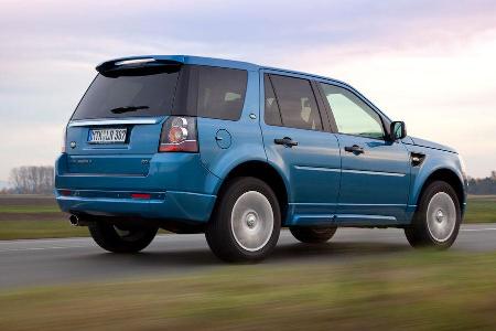 Land Rover Freelander, Heckansicht
