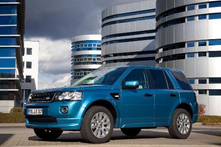 Land Rover Freelander, Seitenansicht