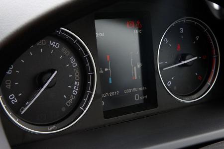 Land Rover Freelander, Tacho, Rundinstrumente
