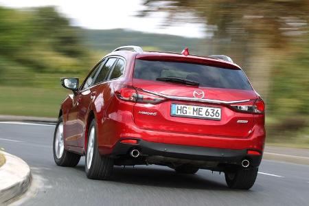Mazda 6, Heckansicht