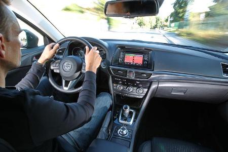 Mazda 6, Cockpit, Lenkrad