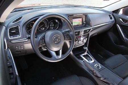 Mazda 6, Cockpit, Lenkrad