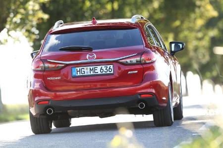 Mazda 6, Heckansicht