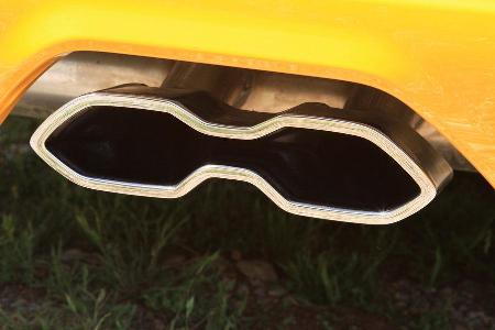 Ford Focus ST, Auspuff, Endrohr
