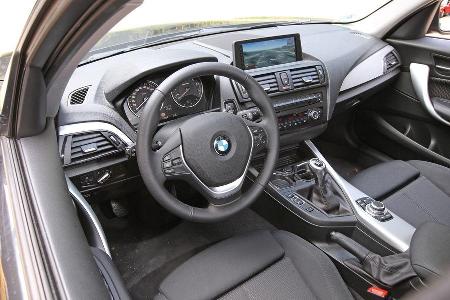 BMW 114i, Cockpit, Lenkrad