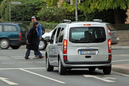 Mercedes Citan Kombi, Heckansicht
