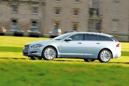 Jaguar XF-Sportbrake, Seitenansicht