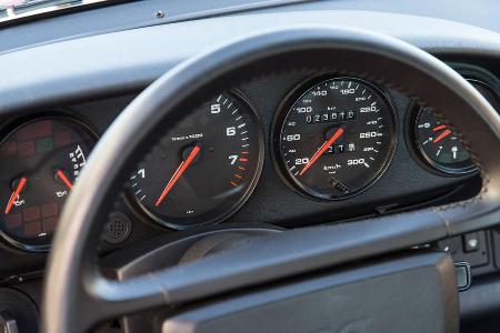 Porsche 964, Rundinstrumente