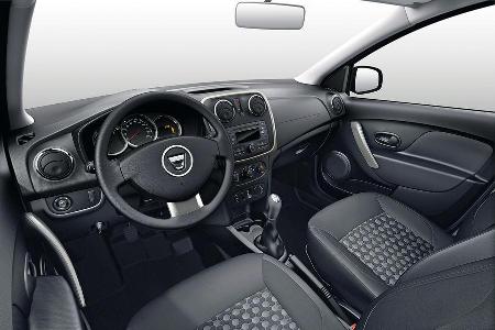 Dacia Sandero, Cockpit, Lenkrad