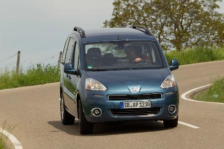 Peugeot Partner Tepee 98 VTi Active, Frontansicht