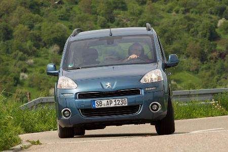 Peugeot Partner Tepee 98 VTi Active, Frontansicht