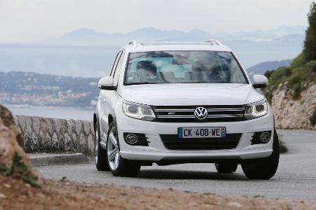 VW Tiguan 2.0 TDI 4Motion, Frontansicht
