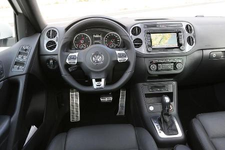VW Tiguan 2.0 TDI 4Motion, Cockpit, Lenkrad