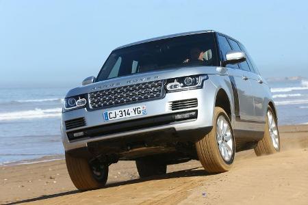 Range Rover, Frontansicht
