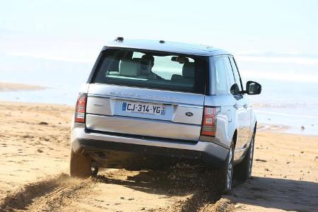 Range Rover, Heckansicht