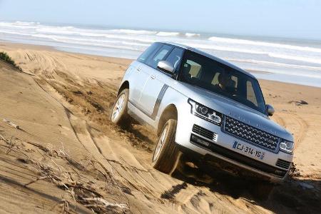 Range Rover, Frontansicht