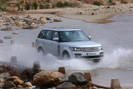 Range Rover, Frontansicht