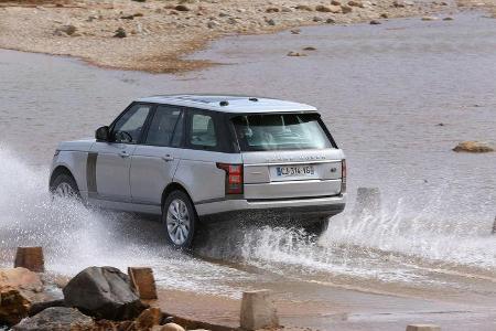 Range Rover, Heckansicht