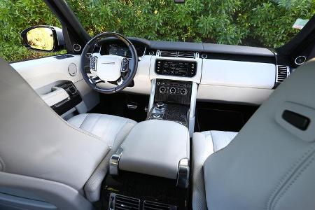 Range Rover, Cockpit, Lenkrad