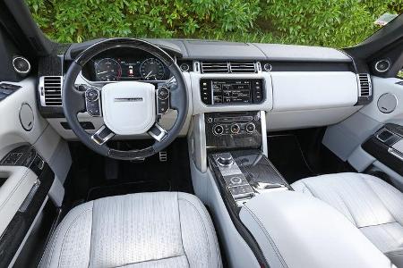 Range Rover, Cockpit, Lenkrad