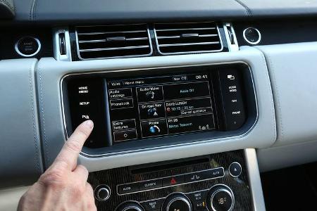 Range Rover, Display, Navi