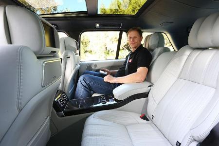Range Rover, Rücksitz