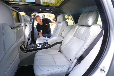 Range Rover, Rücksitz, Armlehne