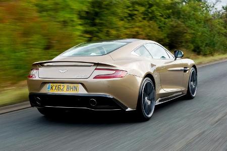 Aston Martin Vanquish, Heckansicht