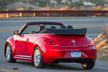 VW Beetle Cabriolet, Heckansicht