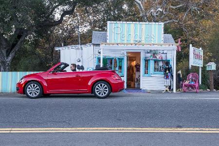 VW Beetle Cabriolet, Seitenansicht
