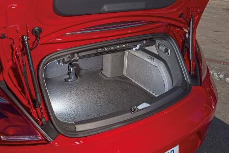 VW Beetle Cabriolet, Kofferraum