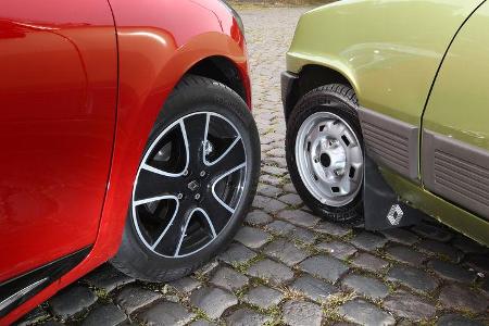 Renault Clio, Renault R5 GTL, Rad, Felge