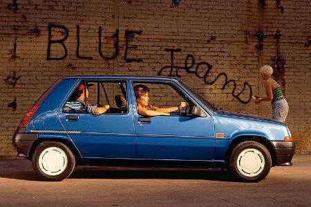 Renault R5, Seitenansicht