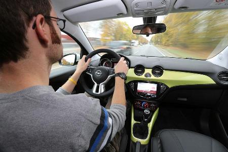 Opel Adam, Cockpit, Lenkrad