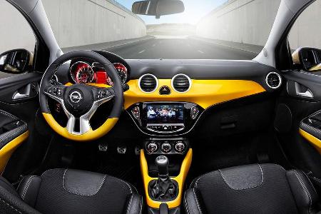 Opel Adam, Innenraum, Cockpit