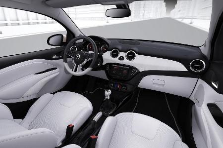 Opel Adam, Innenraum, Cockpit